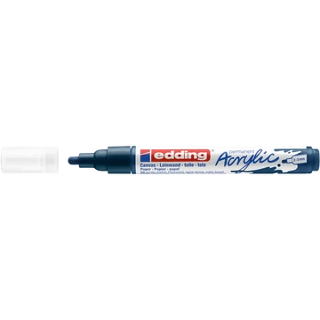 Akril marker 2-3mm, Edding 5100 éjkék