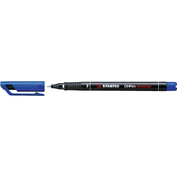Alkoholos marker 0,7mm, STABILO OHPen F kék