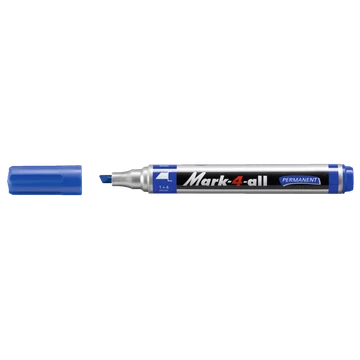 Alkoholos marker 1-4mm, vágott S Stabilo Mark-4-all 653/41 kék