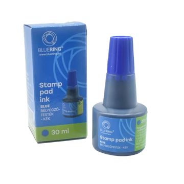 Bélyegzőfesték 30ml, Bluering® Flower kék