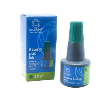 Bélyegzőfesték 30ml, Bluering® Flower zöld