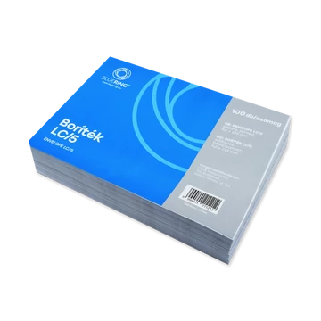 Boríték LC/5 szilikonos bélésnyomott 162×229mm Bluering® 100 db/csom fehér
