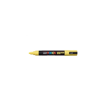 Dekormarker 1,8-2,5mm, Uni Posca PC-5M sárga