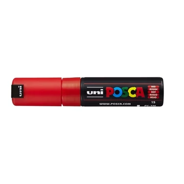 Dekormarker 4,5-5,5mm, Uni-Posca PC-7M piros