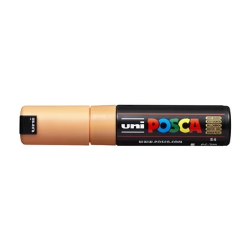 Dekormarker 4,5-5,5mm, Uni-Posca PC-7M világos narancs