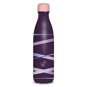 Fémkulacs duplafalú 500ml Ars Una Ribbon-purple (5168) 22