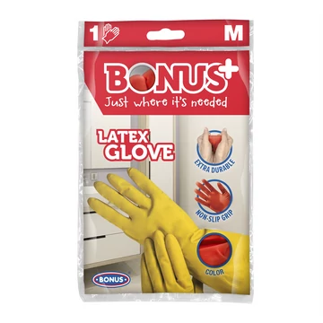 Gumikesztyű M háztartási Bonus_B293