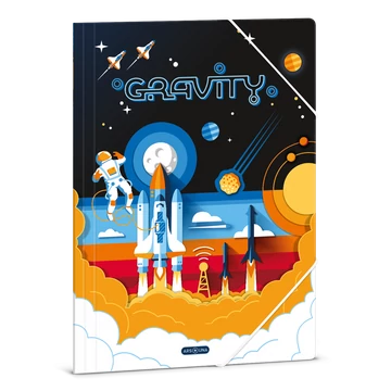 Gumis mappa A4 karton GRAVITY