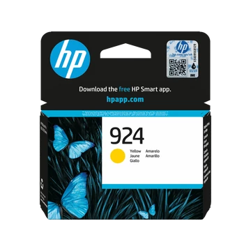 Hp 924/4K0U5NE tintapatron yellow ORIGINAL