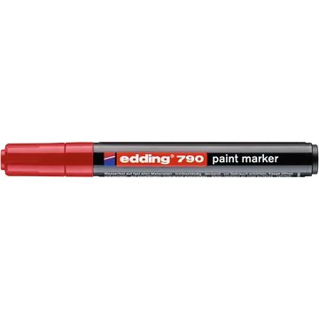 Lakkmarker 2-3mm, kerek Edding 790 piros