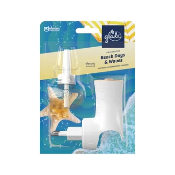 Légfrissítő elektromos készülék 20 ml Glade® Beach Days &amp; Waves