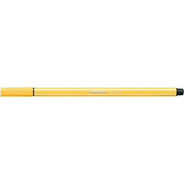 Rostirón, filctoll 1mm, M STABILO Pen 68 sárga