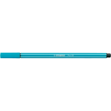 Rostirón, filctoll 1mm, M STABILO Pen 68 világoskék