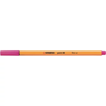 Rostirón, tűfilc 0,4mm, STABILO Point 88 pink