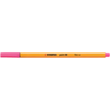 Rostirón, tűfilc 0,4mm, STABILO Point 88 pinkes lila