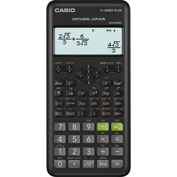 Számológép tudományos 252 funkcióss Casio FX 350ES Plus 2 fekete