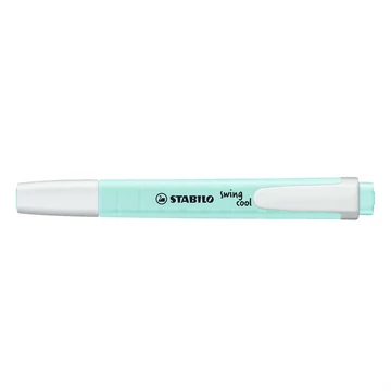 Szövegkiemelő 1-4mm, vágott hegy Stabilo Swing cool pastel 275/113 türkiz