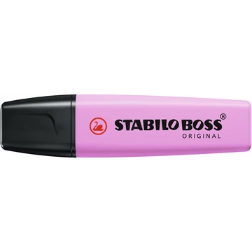 Szövegkiemelő 2-5mm, vágott hegyű, STABILO Boss original Pastel málna