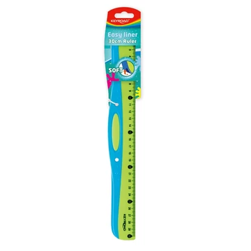 Vonalzó 30 cm, Keyroad EasyLiner vegyes színek