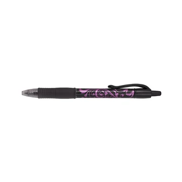 Zseléstoll 0,7mm, nyomógombos Pilot G-2 Victoria medium tip, írásszín rózsaszín
