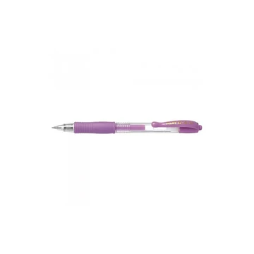 Zseléstoll 0,7mm, nyomógombos Pilot G-2, írásszín metál lila