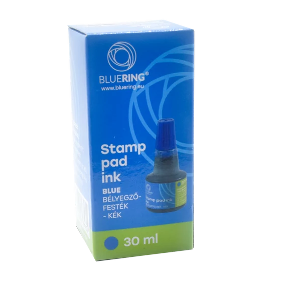Bélyegzőfesték 30ml, Bluering® Flower kék