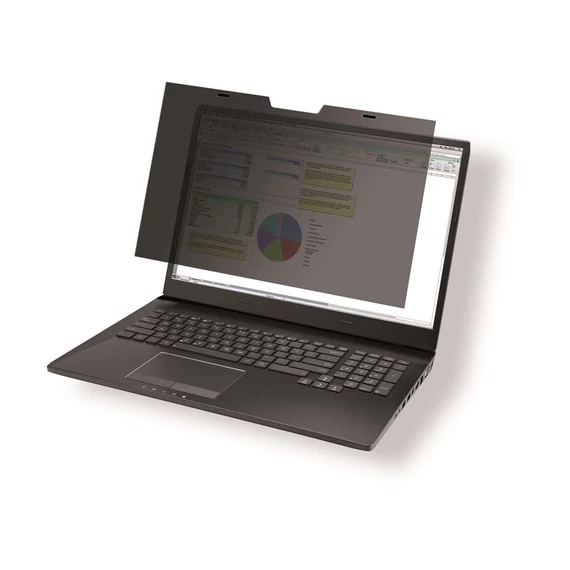 Monitorszűrő, betekintésvédelemmel, Durable Magnetic 14,1`
