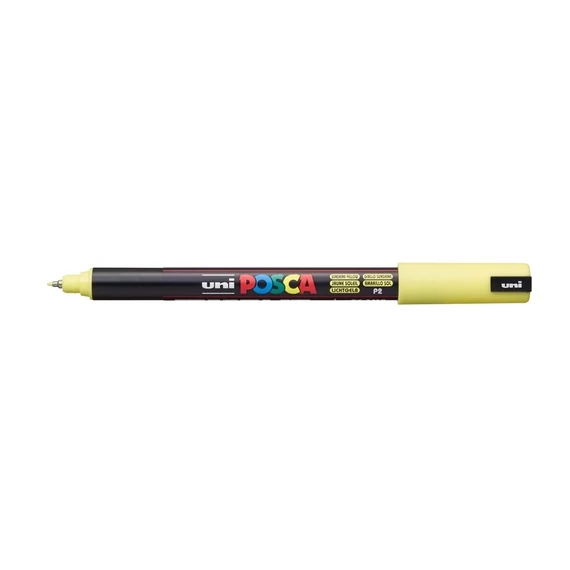 Dekormarker 0,7mm, Uni-Posca PC-1MR napsárga