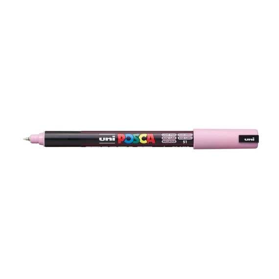 Dekormarker 0,7mm, Uni-Posca PC-1MR világos rózsaszín