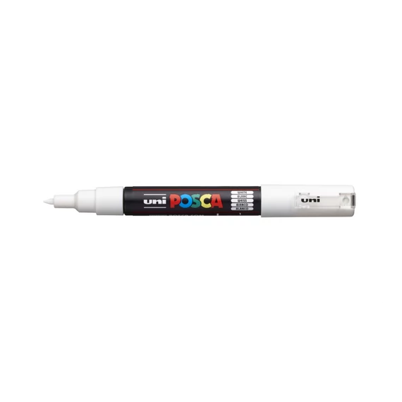 Dekormarker 0,7-1mm, Uni Posca PC-1M fehér