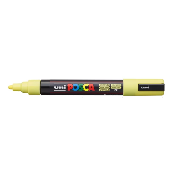 Dekormarker 1,8-2,5mm, Uni Posca PC-5M napsárga