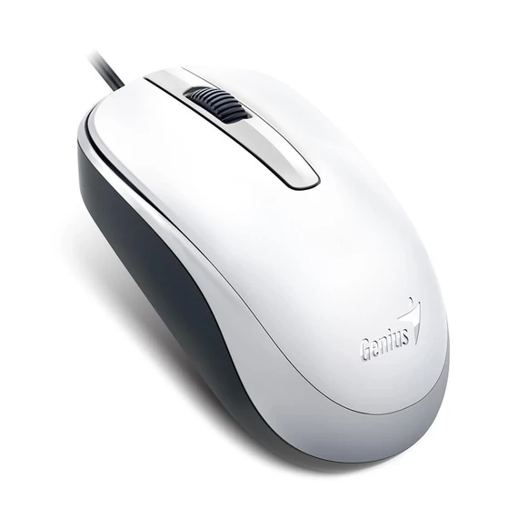 Egér optikai vezetékes DX-120 Genius fehér