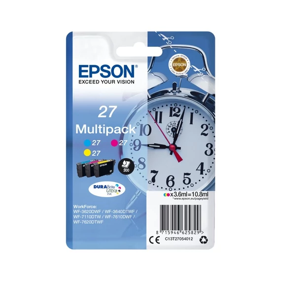 Epson T2705 tintapatron CMY multipack ORIGINAL