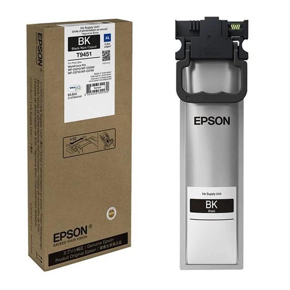 Epson T9451 tintapatron black ORIGINAL