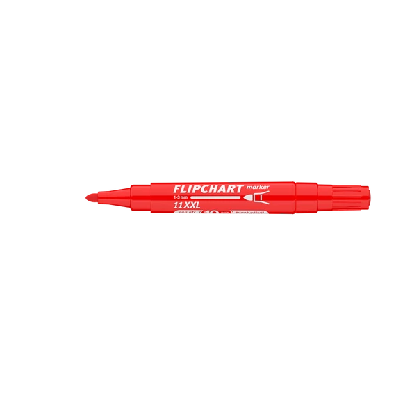 Flipchart marker vízbázisú 3mm, kerek Artip 11XXL piros