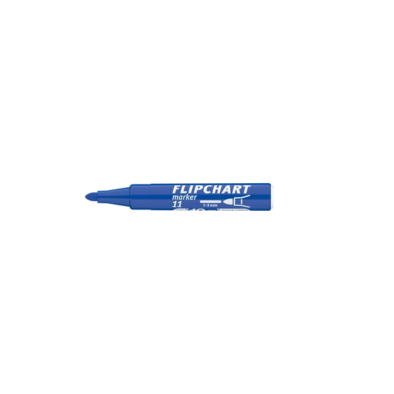 Flipchart marker vízbázisú 3mm, kerek Artip 11 kék