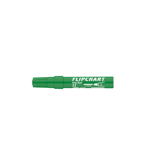 Flipchart marker vízbázisú 3mm, kerek Artip 11 zöld