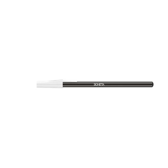 Golyóstoll 0,7mm, kupakos, Ico Signetta, írásszín fekete