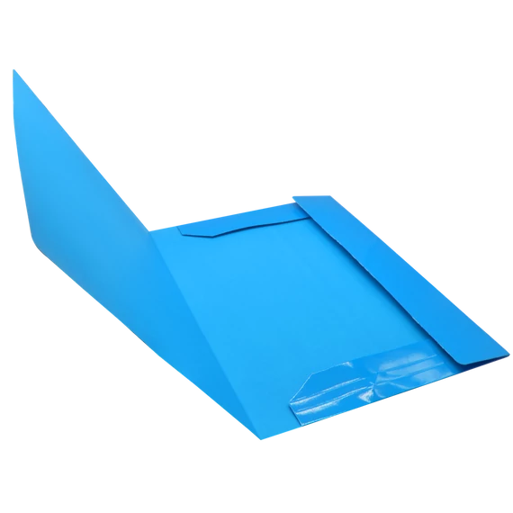 Gumis mappa A4, 300g. karton sarok gumírozással Bluering®, kék