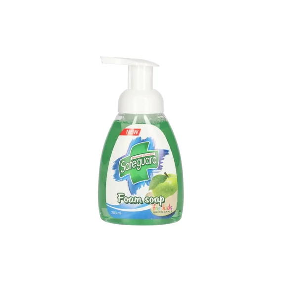 Habszappan pumpás 250 ml Safeguard zöldalma