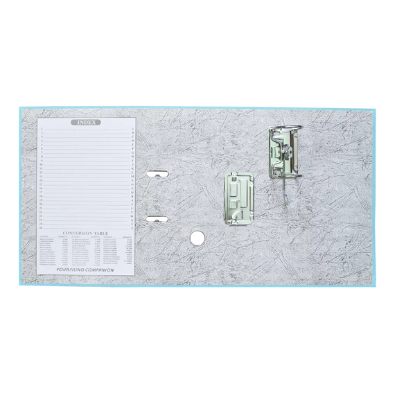 Iratrendező A4, 7,5cm,lapraszerelt, Bluering® Smart világoskék