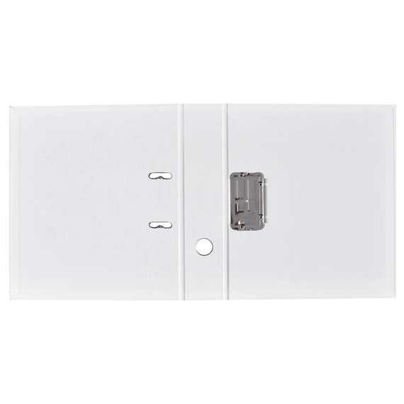 Iratrendező A4, 7,5cm, két oldalt PP borítás,lapraszerelt, Bluering® Premium fehér