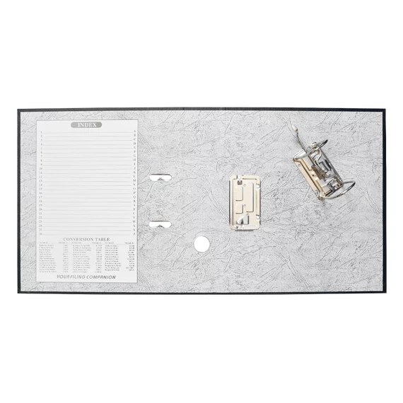 Iratrendező A4, 7,5cm,lapraszerelt, Bluering® Smart fekete