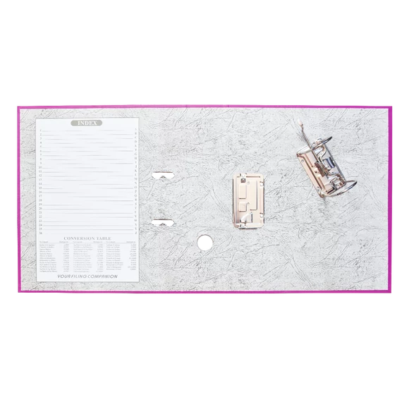 Iratrendező A4, 7,5cm,lapraszerelt, Bluering® Smart lila