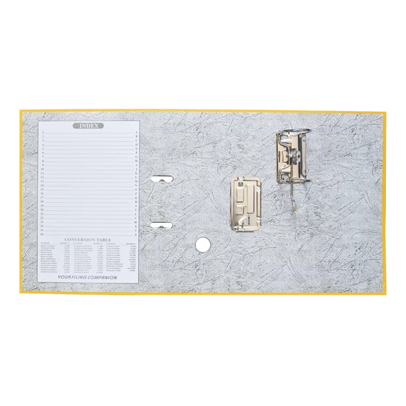 Iratrendező A4, 7,5cm,lapraszerelt, Bluering® Smart sárga