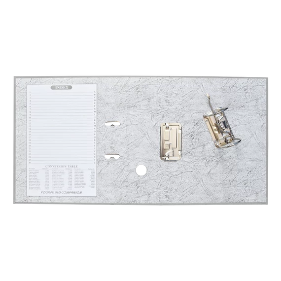 Iratrendező A4, 7,5cm,lapraszerelt, Bluering® Smart szürke