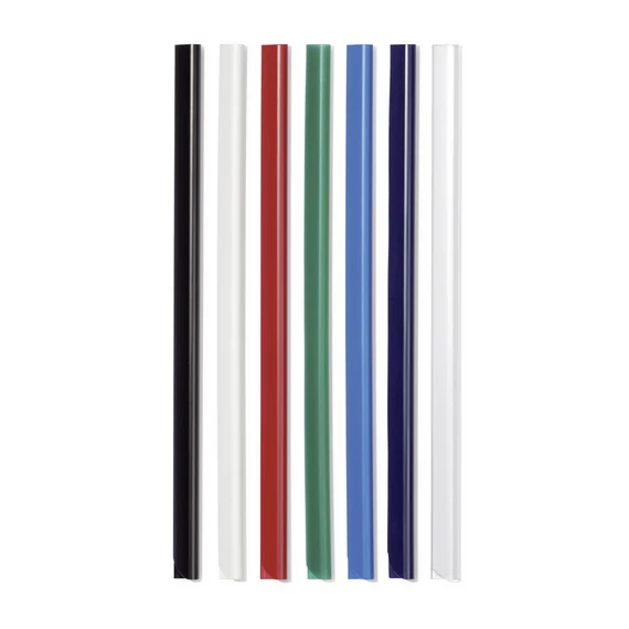 Iratsín lefűzhető 3mm, 100db/doboz, Durable áttetsző