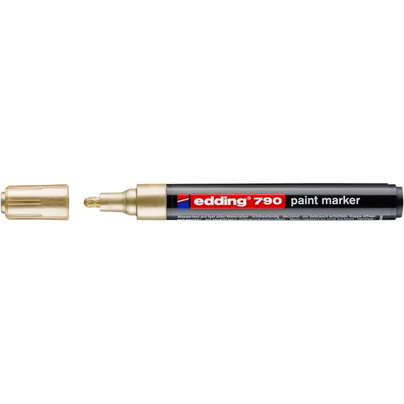 Lakkmarker 2-3mm, kerek Edding 790 arany