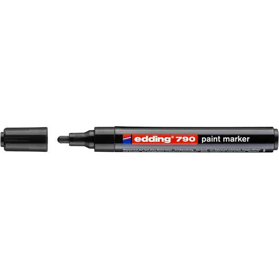 Lakkmarker 2-3mm, kerek Edding 790 fekete