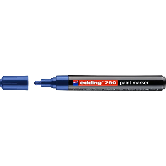 Lakkmarker 2-3mm, kerek Edding 790 kék